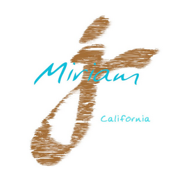 J MIRIAM CALIFORNIA logo