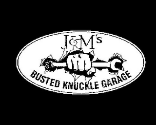 J & M'S BUSTED KNUCKLE GARAGE logo