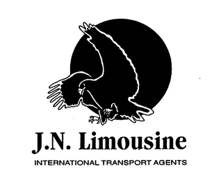 J. N. LIMOUSINE INTERNATIONAL TRANSPORT AGENTS logo