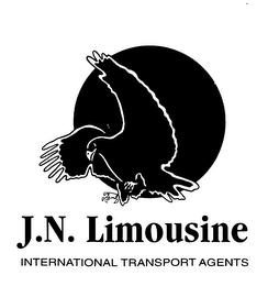 J. N. LIMOUSINE INTERNATIONAL TRANSPORTAGENTS logo