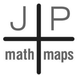 J P MATH MAPS logo