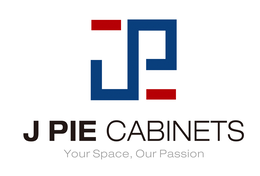 J PIE CABINETS YOUR SPACE, OUR PASSION logo