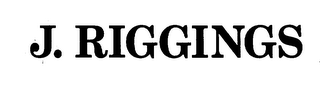 J. RIGGINGS logo