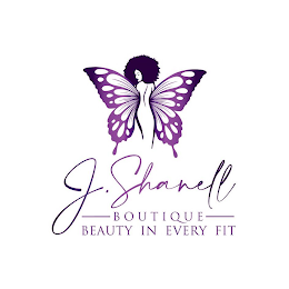 J. SHANELL BOUTIQUE BEAUTY IN EVERY FIT logo