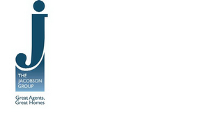 J THE JACOBSON GROUP GREAT AGENTS, GREAT HOMES logo