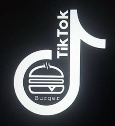 J TIK TOK BURGER logo