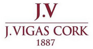 J. V J. VIGAS CORK 1887 logo
