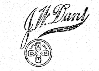 J. W. DANT EST'B 1836 logo