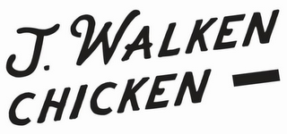 J. WALKEN CHICKEN - logo