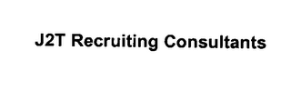 J2T RECRUITING CONSULTANTS logo