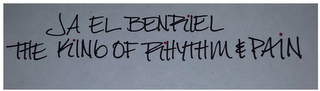 JA EL BENRIEL THE KIN6 OF RHYTHM & PAIN logo