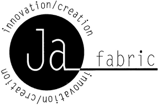 JA FABRIC INNOVATION CREATION logo