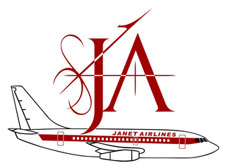 JA JANET AIRLINES logo