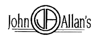 JA JOHN ALLAN'S logo