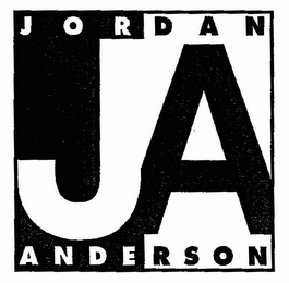 JA JORDAN ANDERSON logo