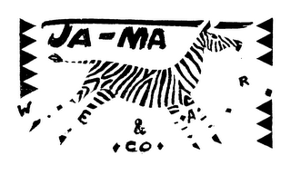 JA-MA WEAR & CO logo