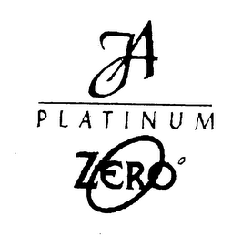JA PLATINUM ZERO logo