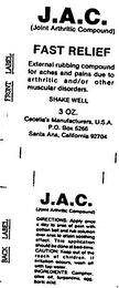 J.A.C. (JOINT ARTHRITIC COMPOUND) logo