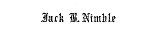 JACK B. NIMBLE logo