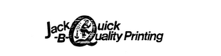 JACK-B-QUICK QUALITY PRINTING logo