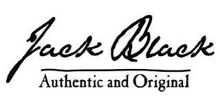 JACK BLACK AUTHENTIC AND ORIGINAL logo