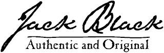 JACK BLACK AUTHENTIC AND ORIGINAL logo