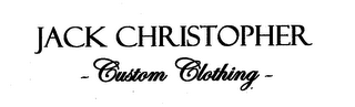 JACK CHRISTOPHER CUSTOM CLOTHING logo