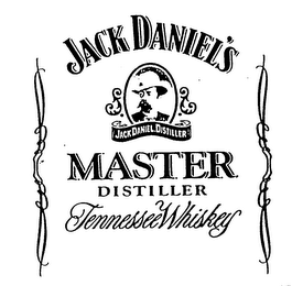 JACK DANIEL'S MASTER DISTILLER TENNESSEE WHISKEY JACK DANIEL. DISTILLER logo