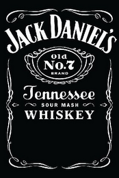 JACK DANIEL'S OLD NO. 7 BRAND TENNESSEE SOUR MASH WHISKEY logo