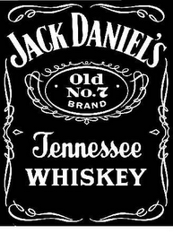 JACK DANIEL'S OLD NO. 7 BRAND TENNESSEE WHISKEY logo