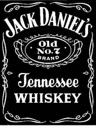 JACK DANIEL'S OLD NO. 7 BRAND TENNESSEE WHISKEY logo