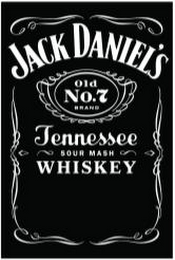 JACK DANIEL'S OLD NO.7 BRAND TENNESSEE SOUR MASH WHISKEY logo