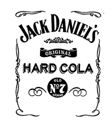 JACK DANIEL'S ORIGINAL HARD COLA OLD NO. 7 BRAND logo