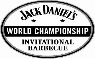 JACK DANIEL'S WORLD CHAMPIONSHIP INVITATIONAL BARBECUE logo