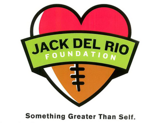 JACK DEL RIO FOUNDATION SOMETHING GREATER THAN SELF. logo