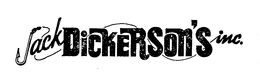 JACK DICKERSON'S INC. logo