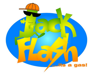 JACK FLASH...ITS A GAS! logo