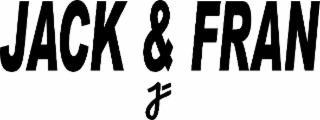 JACK & FRAN JF logo