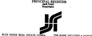 JACK FROST MOUNTAIN JF logo