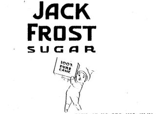 JACK FROST SUGAR 100% PURE CANE logo