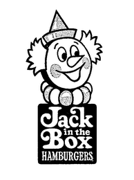 JACK IN THE BOX HAMBURGERS logo