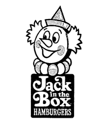 JACK IN THE BOX HAMBURGERS logo