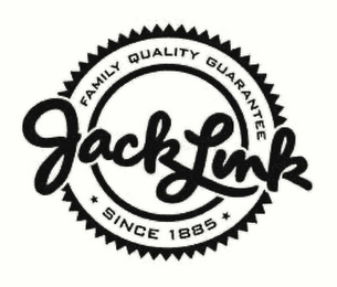 JACK LINK FAMILY QUALITY GUARANTEE SINCE 1885 logo