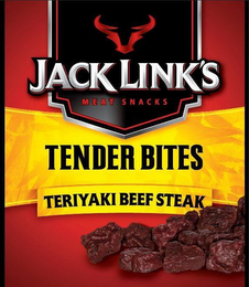 JACK LINK'S MEAT SNACKS TENDER BITES TERIYAKI BEEF STEAK logo