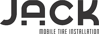 JACK MOBILE TIRE INSTALLATION logo