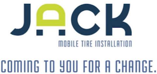 JACK MOBILE TIRE INSTALLATION COMING TOYOU FOR A CHANGE logo