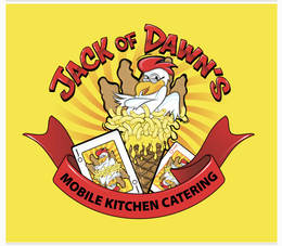JACK OF DAWN'S MOBILE KITCHEN CATERING logo