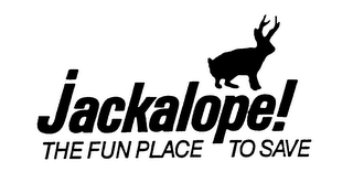 JACKALOPE! THE FUN PLACE TO SAVE logo