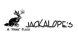 JACKALOPE'S A 'PRIME' PLACE logo