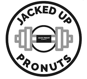 JACKED UP PRONUTS JACK FROST DONUTS logo